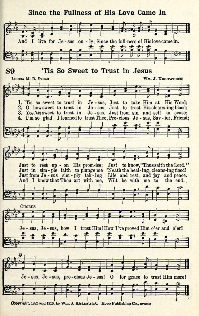 Standard Songs of Evangelism page 90