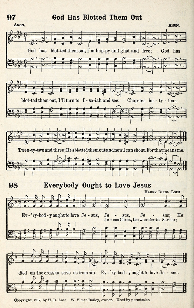 Standard Songs of Evangelism page 97