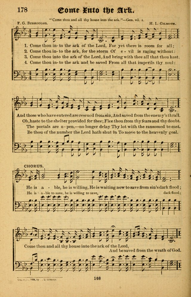 The Silver Trumpet: a collection of new and selected hymns; for use in public worship, revival services, prayer and social meetings, and Sunday schools page 146