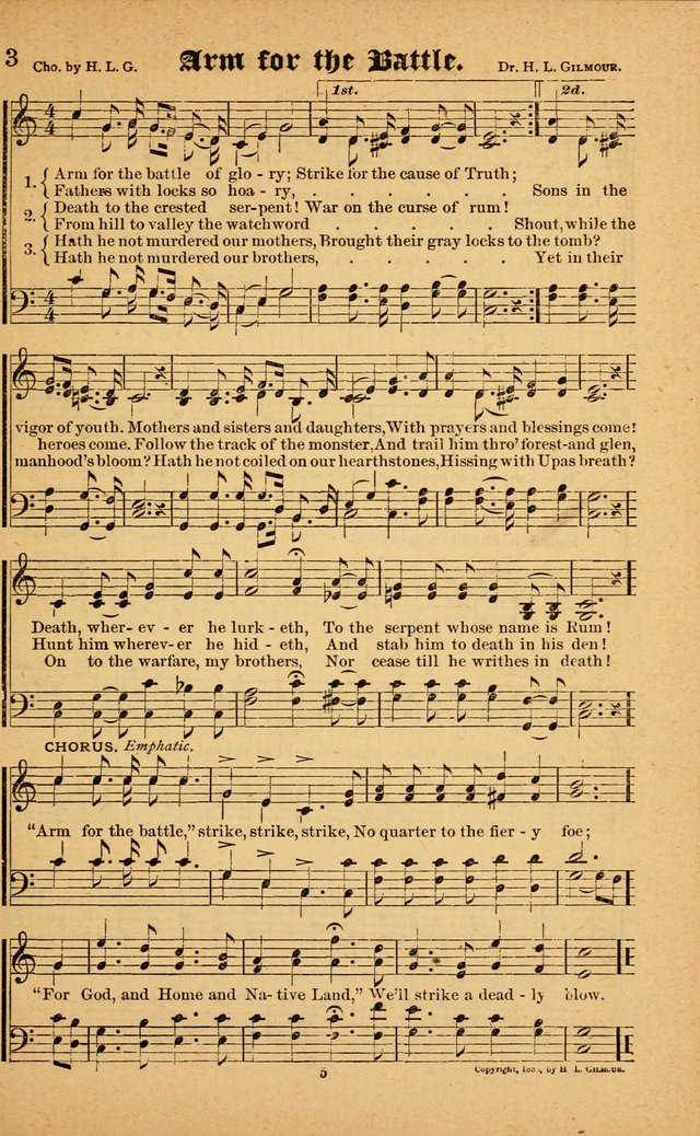 The Silver Trumpet: a collection of new and selected hymns; for use in public worship, revival services, prayer and social meetings, and Sunday schools page 5