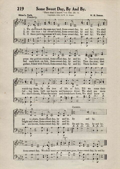 Sweeter Than All Songs: containing many new songs, a number of the popular songs of to-day, with many familiar hymns; for all occasions of Christian work and worship  page 202