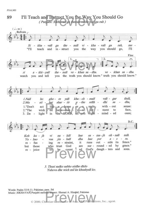 Sound the Bamboo: CCA Hymnal 2000 page 116