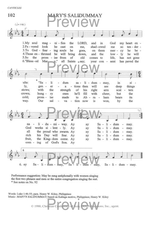 Sound the Bamboo: CCA Hymnal 2000 page 140