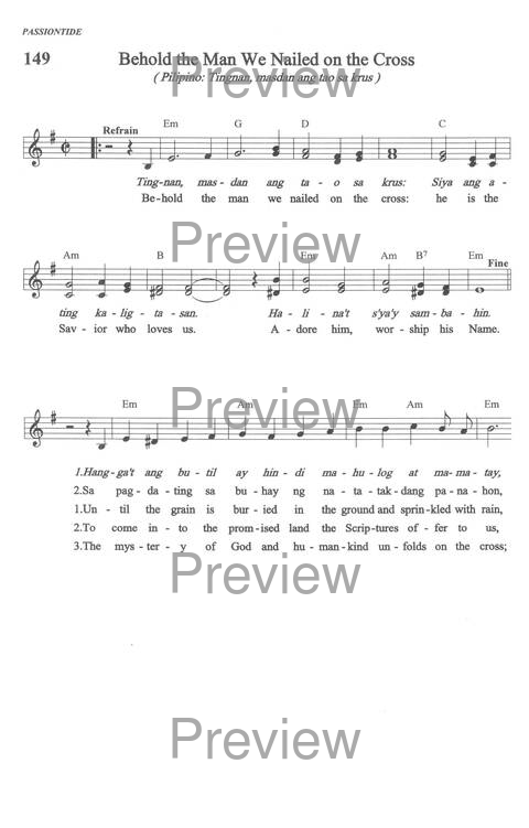 Sound the Bamboo: CCA Hymnal 2000 page 184