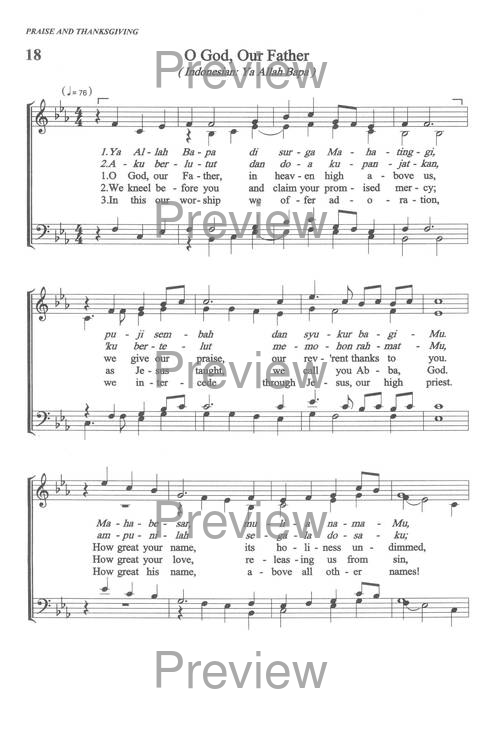 Sound the Bamboo: CCA Hymnal 2000 page 20
