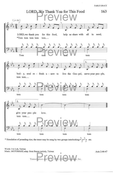Sound the Bamboo: CCA Hymnal 2000 page 206