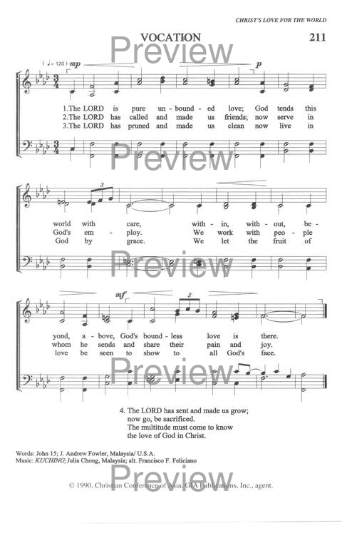 Sound the Bamboo: CCA Hymnal 2000 page 274