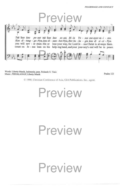 Sound the Bamboo: CCA Hymnal 2000 page 338