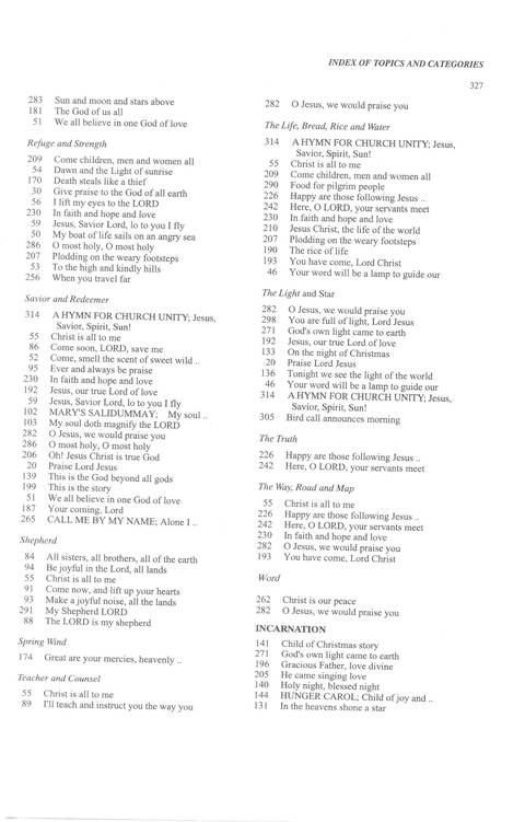 Sound the Bamboo: CCA Hymnal 2000 page 428