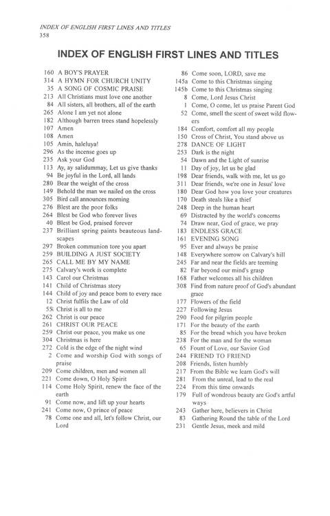 Sound the Bamboo: CCA Hymnal 2000 page 459