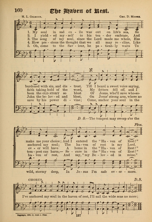 Sacred Trio: comprising Redemption Songs, Showers of Blessing, the Joyful Sound page 133