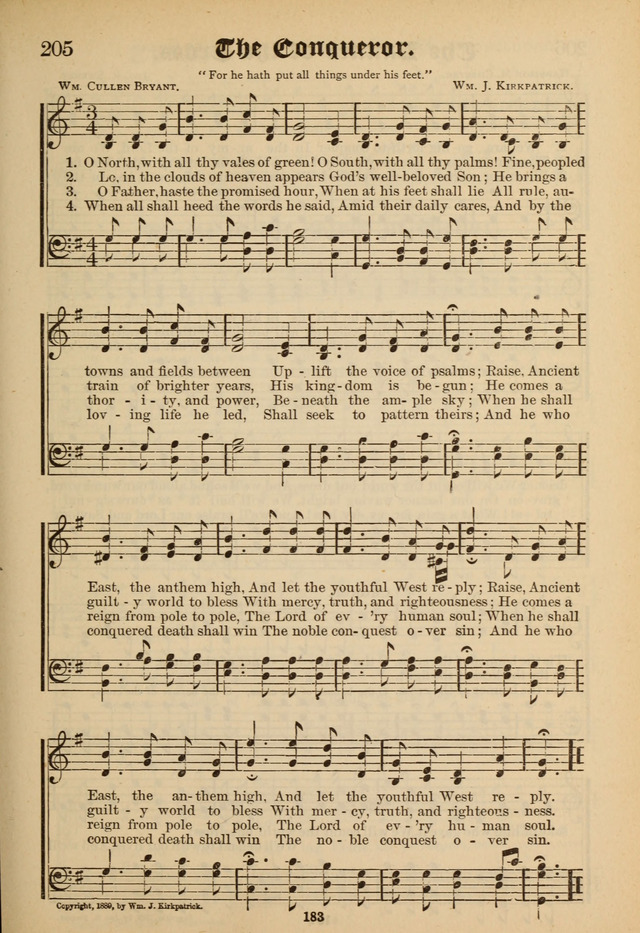 Sacred Trio: comprising Redemption Songs, Showers of Blessing, the Joyful Sound page 179