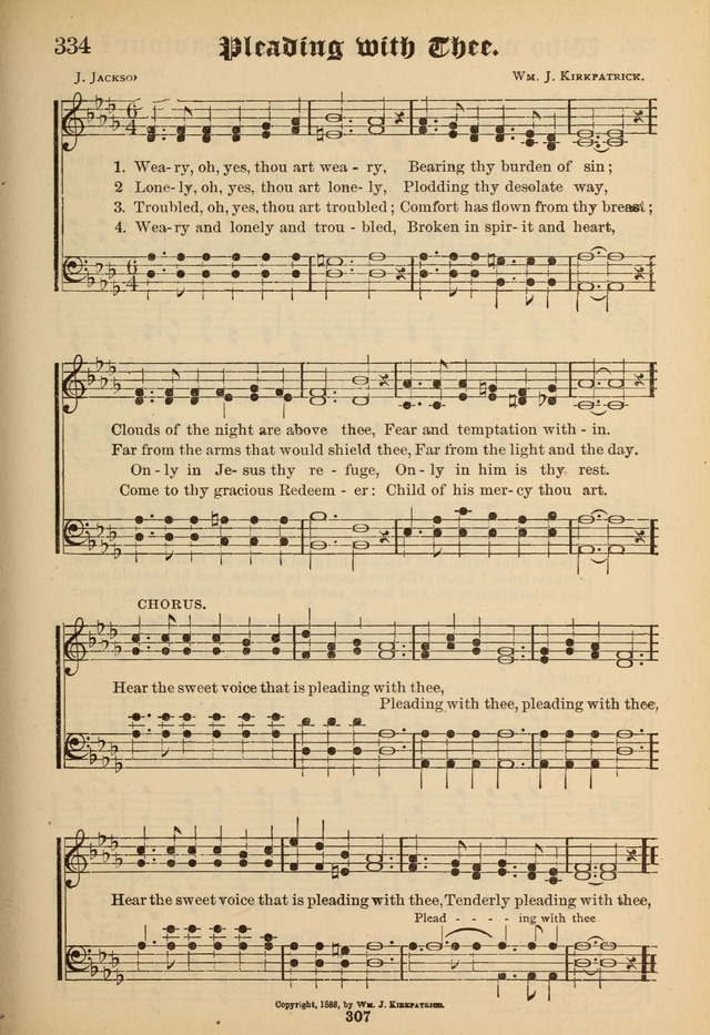Sacred Trio: comprising Redemption Songs, Showers of Blessing, the Joyful Sound page 303