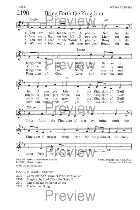 Sing the Faith page 192