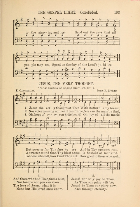 Songs Tried and Proved: for the user of prayer meetings, Sunday schools, general evangelistic work, and the home circle page 103