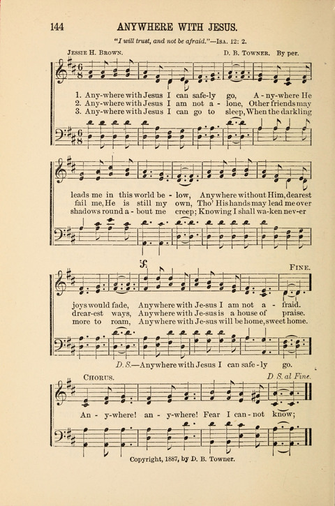 Songs Tried and Proved: for the user of prayer meetings, Sunday schools, general evangelistic work, and the home circle page 144