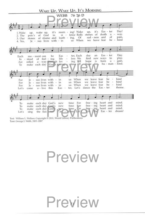 Singing the Sacred: psalms, hymns, and spiritual songs (Vol 1) page 71