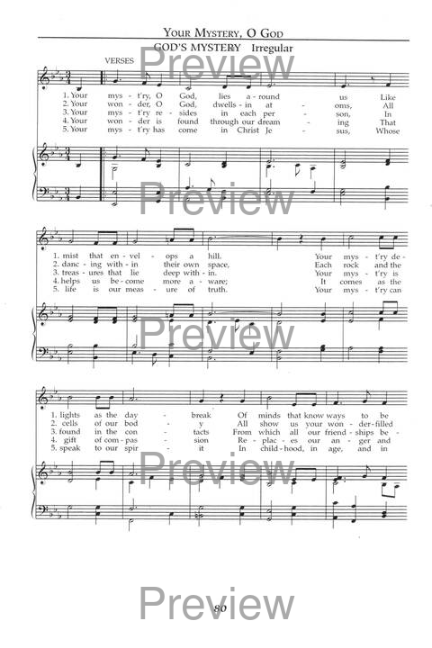 Singing the Sacred: psalms, hymns, and spiritual songs (Vol 1) page 80