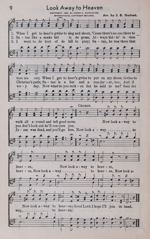Sixty Two Southland Spirituals page 10