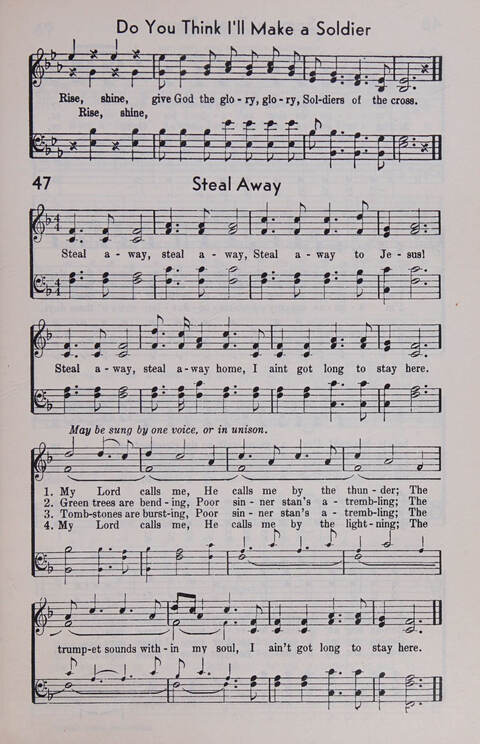 Sixty Two Southland Spirituals page 47