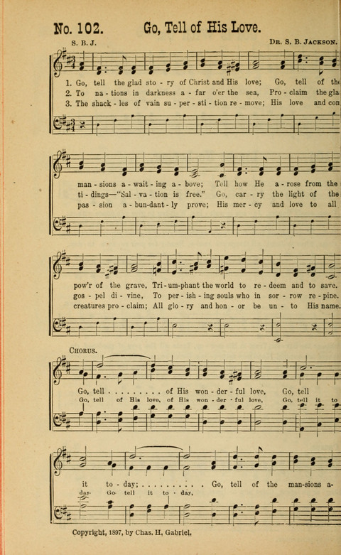 Sing Unto the Lord: A Collection of Sacred Songs page 102
