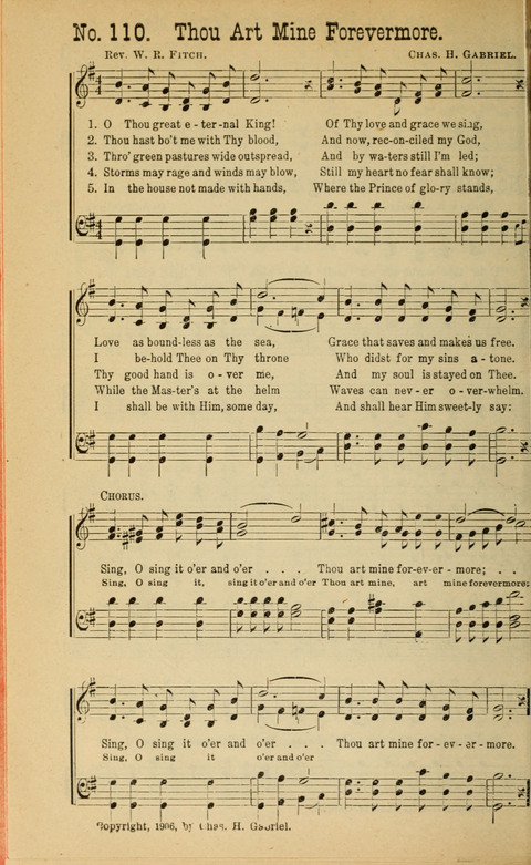 Sing Unto the Lord: A Collection of Sacred Songs page 110