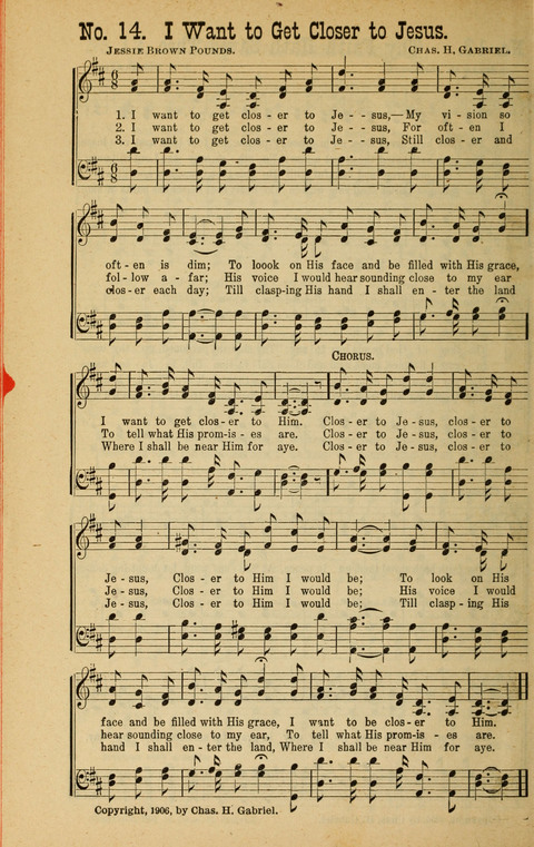 Sing Unto the Lord: A Collection of Sacred Songs page 14