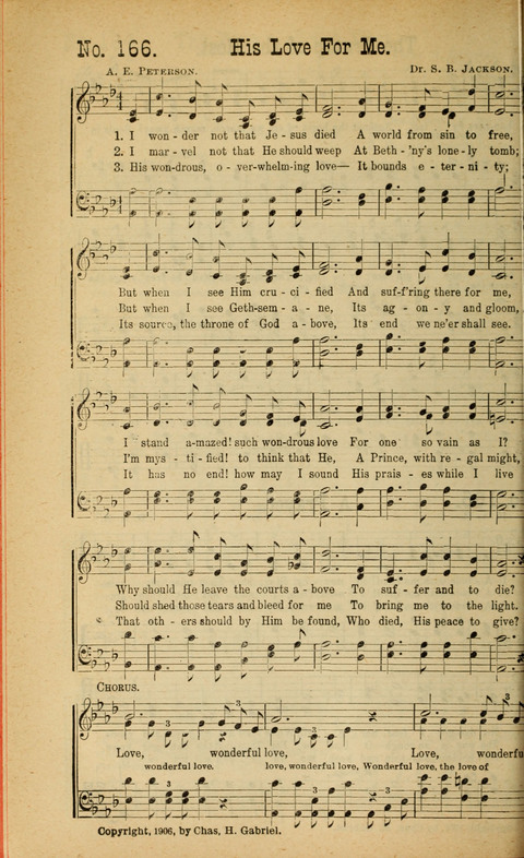 Sing Unto the Lord: A Collection of Sacred Songs page 166