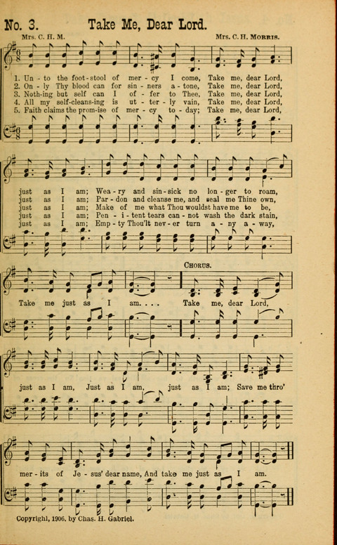 Sing Unto the Lord: A Collection of Sacred Songs page 3