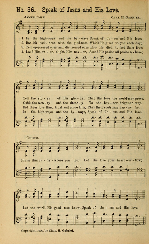Sing Unto the Lord: A Collection of Sacred Songs page 36