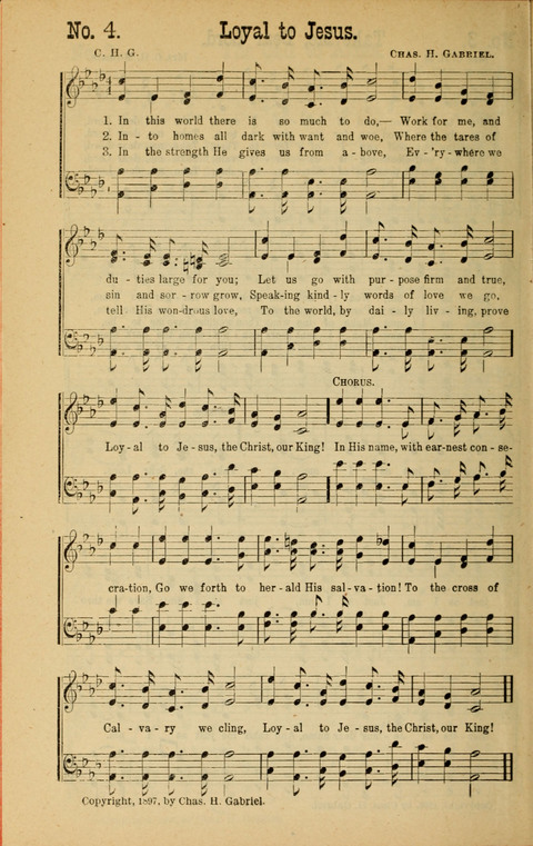 Sing Unto the Lord: A Collection of Sacred Songs page 4