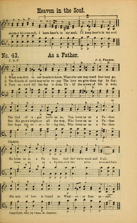 Sing Unto the Lord: A Collection of Sacred Songs page 43