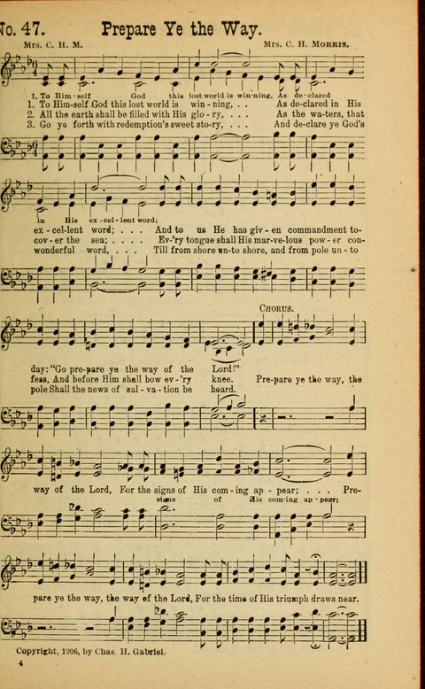 Sing Unto the Lord: A Collection of Sacred Songs page 47