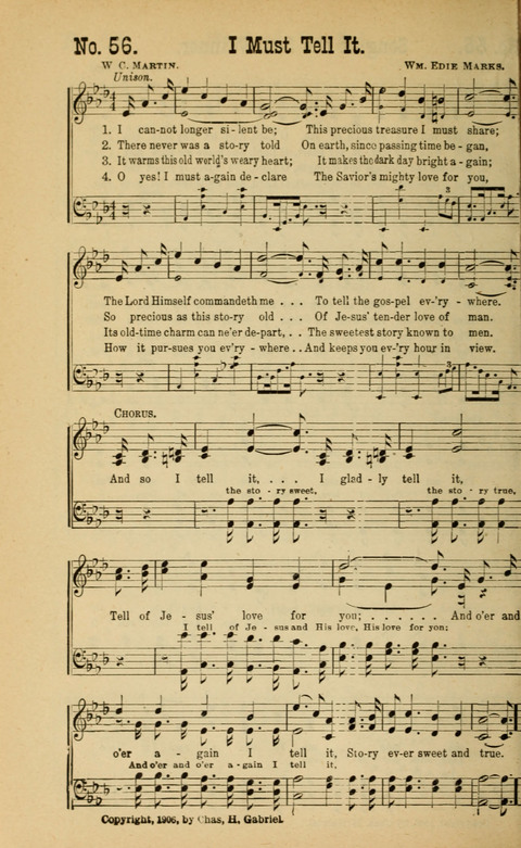 Sing Unto the Lord: A Collection of Sacred Songs page 56