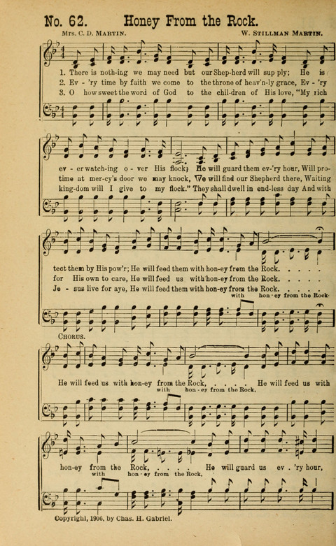 Sing Unto the Lord: A Collection of Sacred Songs page 62