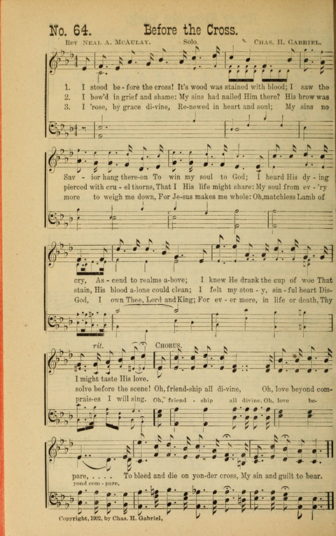 Sing Unto the Lord: A Collection of Sacred Songs page 64