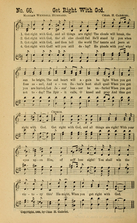 Sing Unto the Lord: A Collection of Sacred Songs page 66