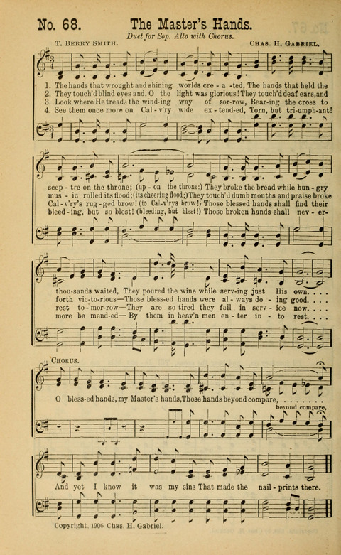 Sing Unto the Lord: A Collection of Sacred Songs page 68