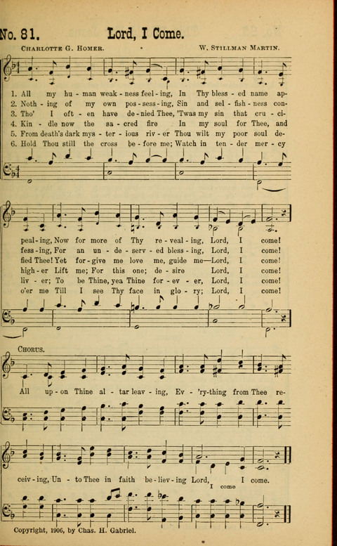 Sing Unto the Lord: A Collection of Sacred Songs page 81