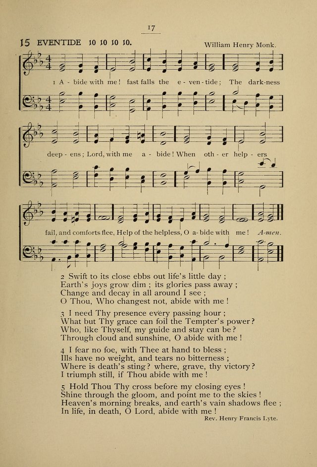 Student Volunteer Hymnal: Fourth International Convention, Toronto, 1902 page 17