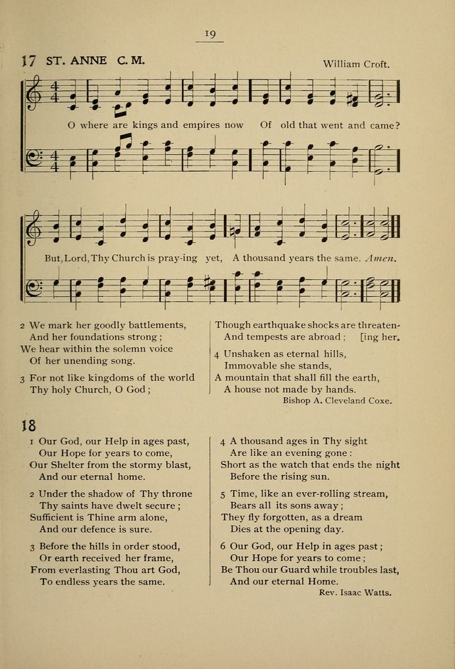 Student Volunteer Hymnal: Fourth International Convention, Toronto, 1902 page 19