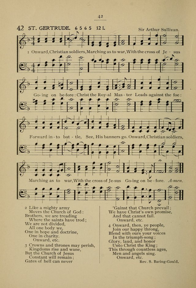 Student Volunteer Hymnal: Fourth International Convention, Toronto, 1902 page 42
