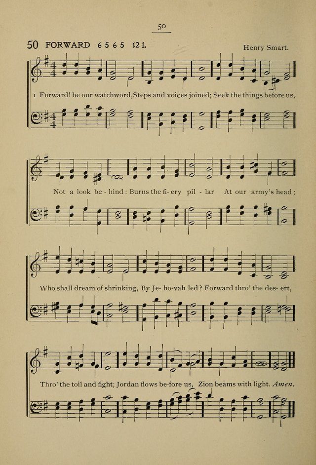 Student Volunteer Hymnal: Fourth International Convention, Toronto, 1902 page 50