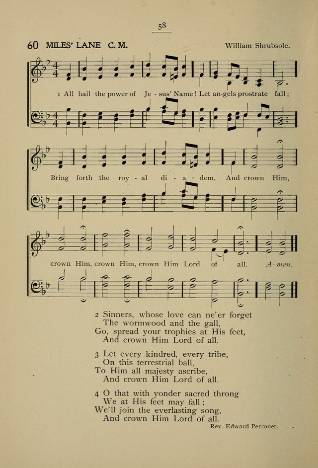 Student Volunteer Hymnal: Fourth International Convention, Toronto, 1902 page 58