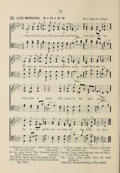 Student Volunteer Hymnal: Sixth International Convention, Rochester, New York page 30
