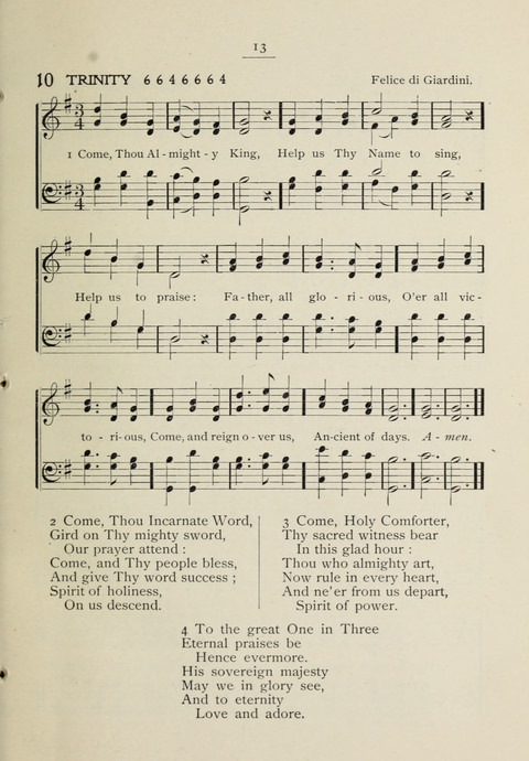 Student Volunteer Hymnal: Sixth International Convention, Rochester, New York page 9
