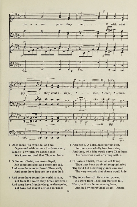 Student Volunteer Hymnal: Student Volunteer Movement for Foreign Missions, Indianapolis Convention, 1923-24 page 21