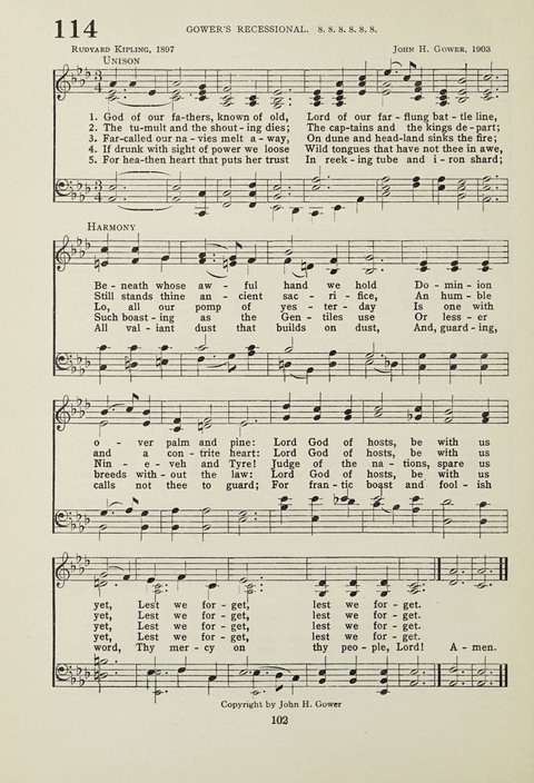 Student Volunteer Hymnal: Student Volunteer Movement for Foreign Missions, Indianapolis Convention, 1923-24 page 98