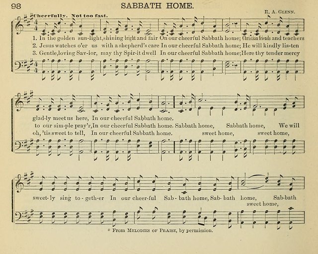 The Song Victor for the Sunday School and Public School Use page 98