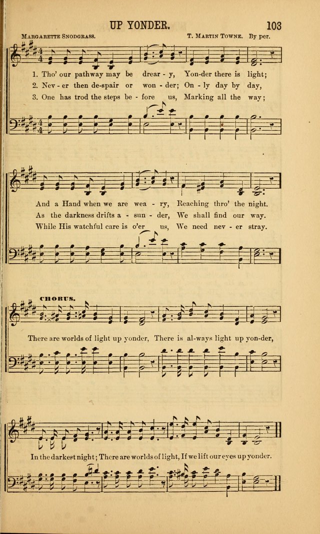 Singing on the Way: a collection of hymns and tunes for Sunday schools, social worship and congregations page 103